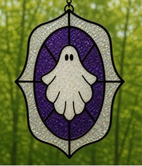09/30/2026 Halloween Faux Stained Glass Workshop at Campbell Pizza in Los Gatos-Campbell