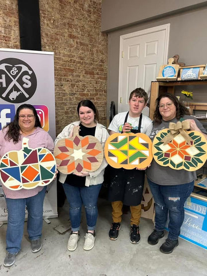 10/29/2026 Pumpkin Barn Quilt Workshop