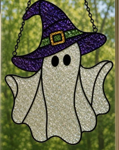 09/30/2026 Halloween Faux Stained Glass Workshop at Campbell Pizza in Los Gatos-Campbell