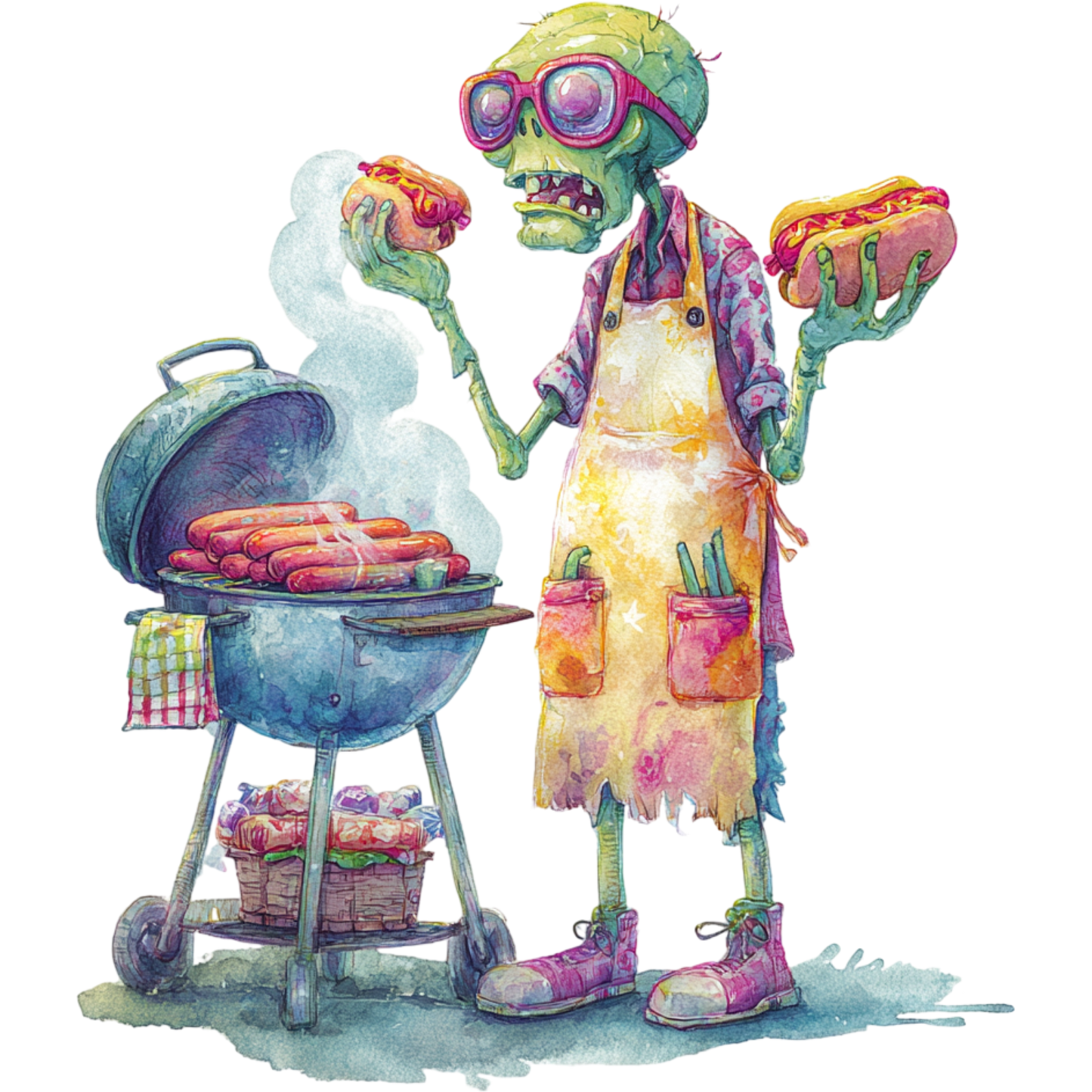 08/30/2026 Summerween Watercolor Workshop in Castro Valley