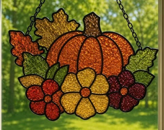 09/30/2026 Halloween Faux Stained Glass Workshop at Campbell Pizza in Los Gatos-Campbell