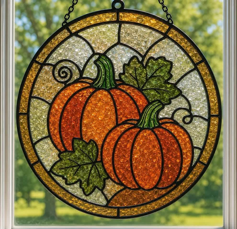 09/30/2026 Halloween Faux Stained Glass Workshop at Campbell Pizza in Los Gatos-Campbell