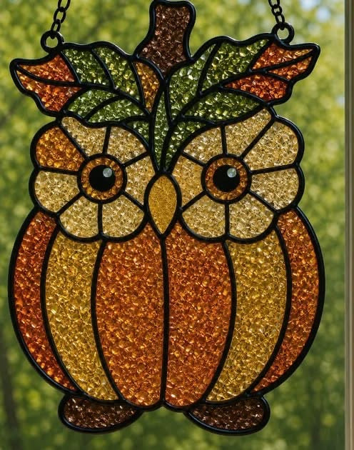 09/30/2026 Halloween Faux Stained Glass Workshop at Campbell Pizza in Los Gatos-Campbell