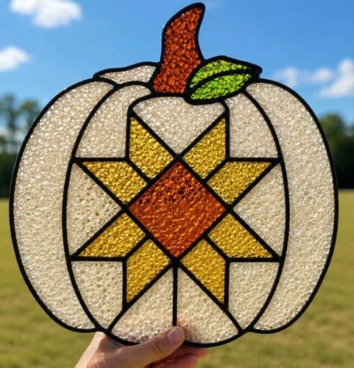 09/30/2026 Halloween Faux Stained Glass Workshop at Campbell Pizza in Los Gatos-Campbell