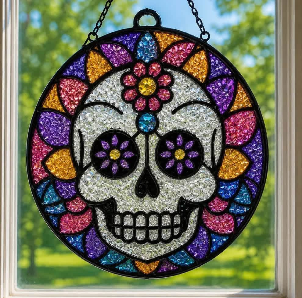 09/30/2026 Halloween Faux Stained Glass Workshop at Campbell Pizza in Los Gatos-Campbell