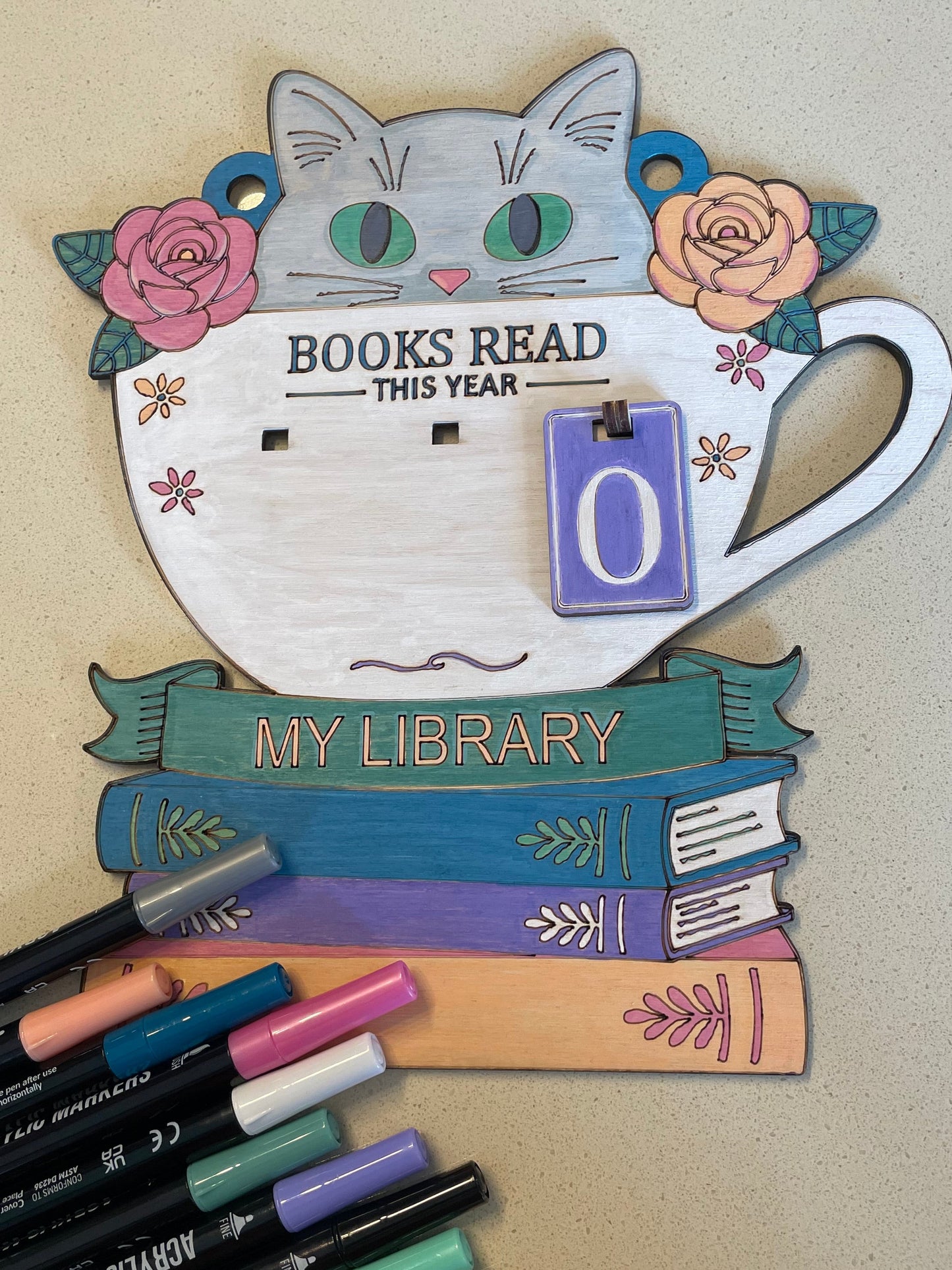 Books Read This Year Tracker - Take Home Kit