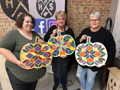 10/29/2026 Pumpkin Barn Quilt Workshop