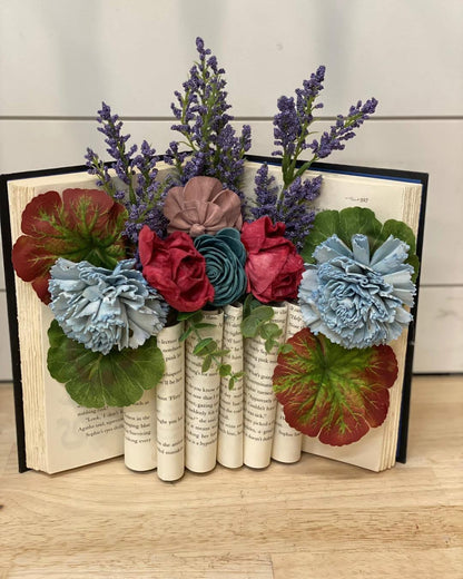 Floral Book Art Workshop 📖🌸