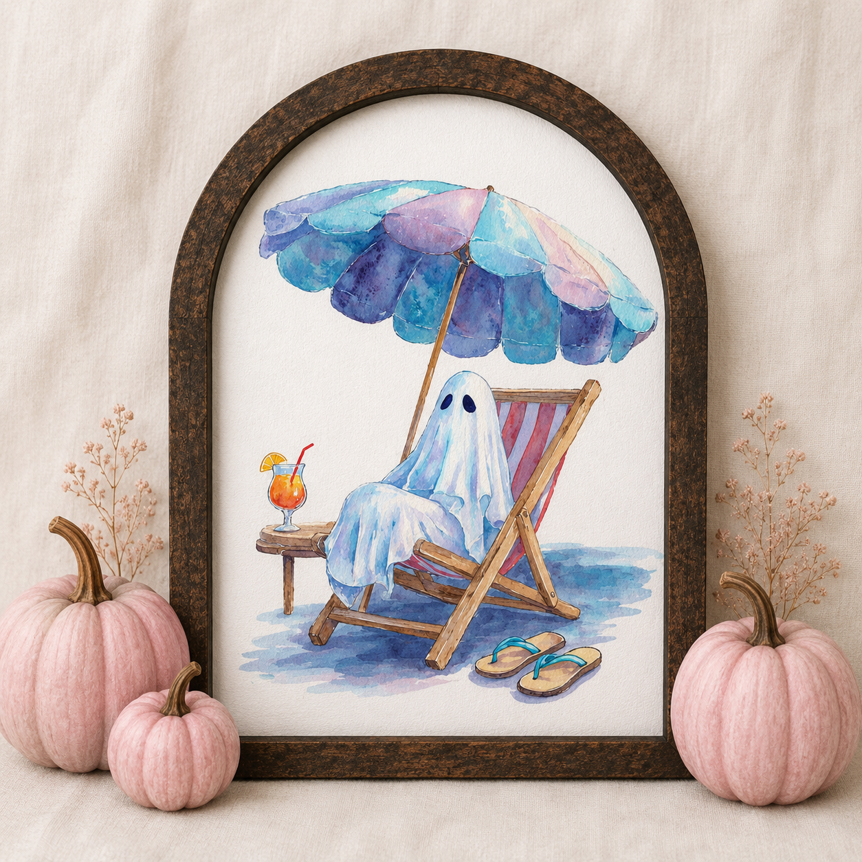 08/30/2026 Summerween Watercolor Workshop in Castro Valley