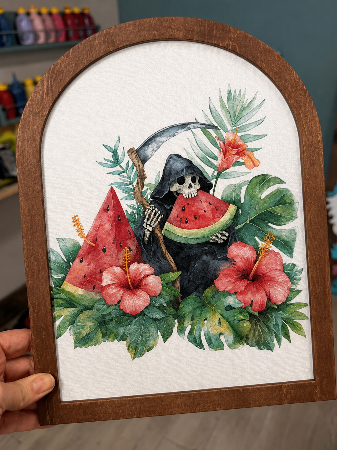 08/30/2026 Summerween Watercolor Workshop in Castro Valley