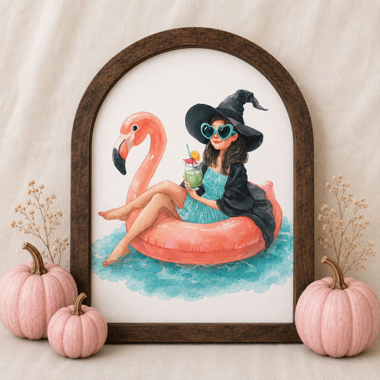 08/30/2026 Summerween Watercolor Workshop in Castro Valley