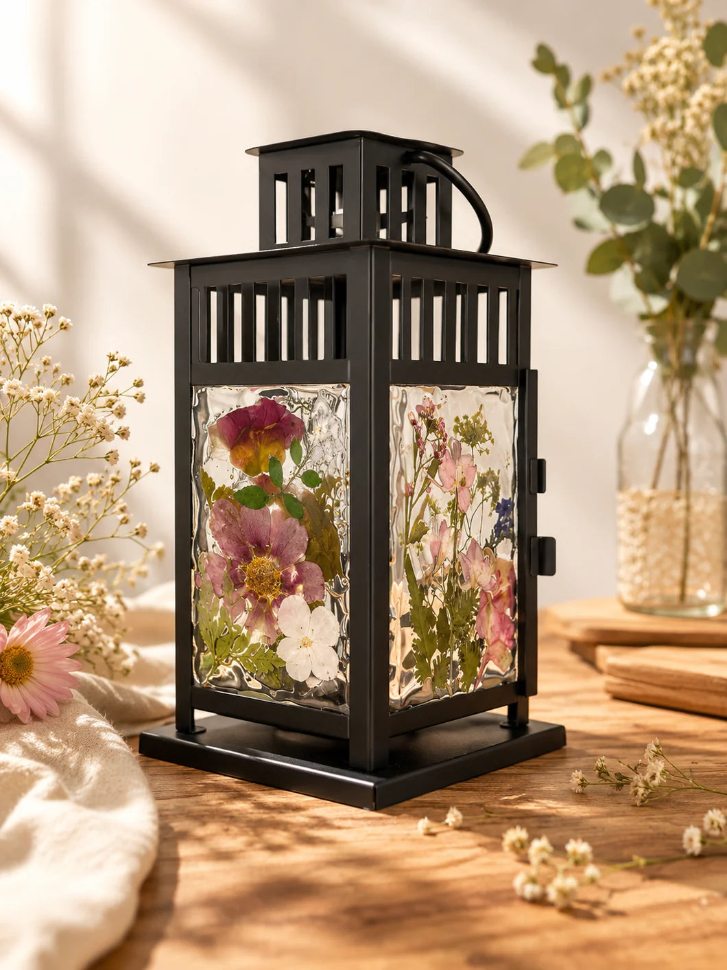 Creative Lantern Workshop - Pressed Flowers or Crushed Glass