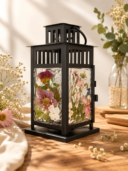 Creative Lantern Workshop - Pressed Flowers or Crushed Glass