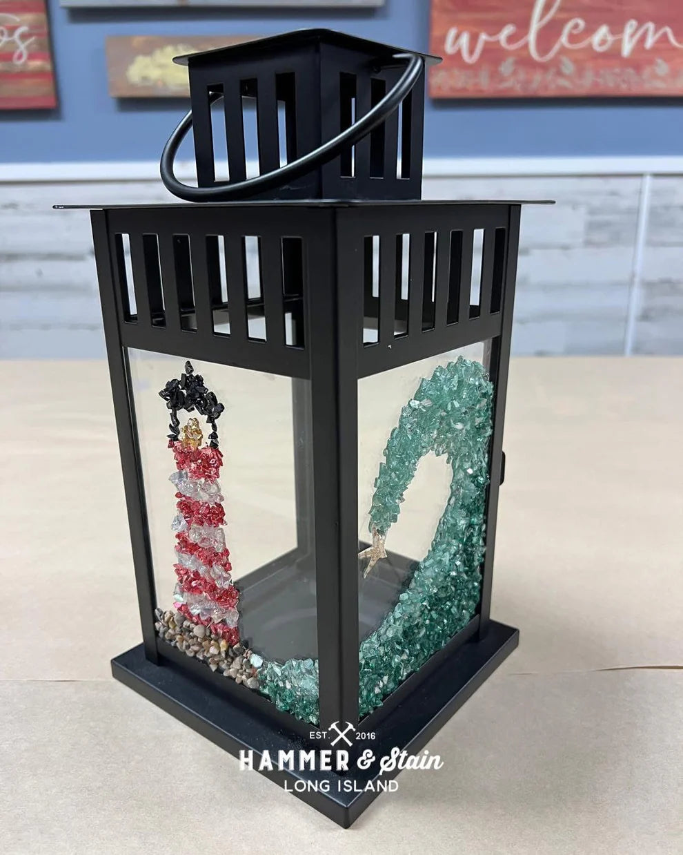 Creative Lantern Workshop - Pressed Flowers or Crushed Glass