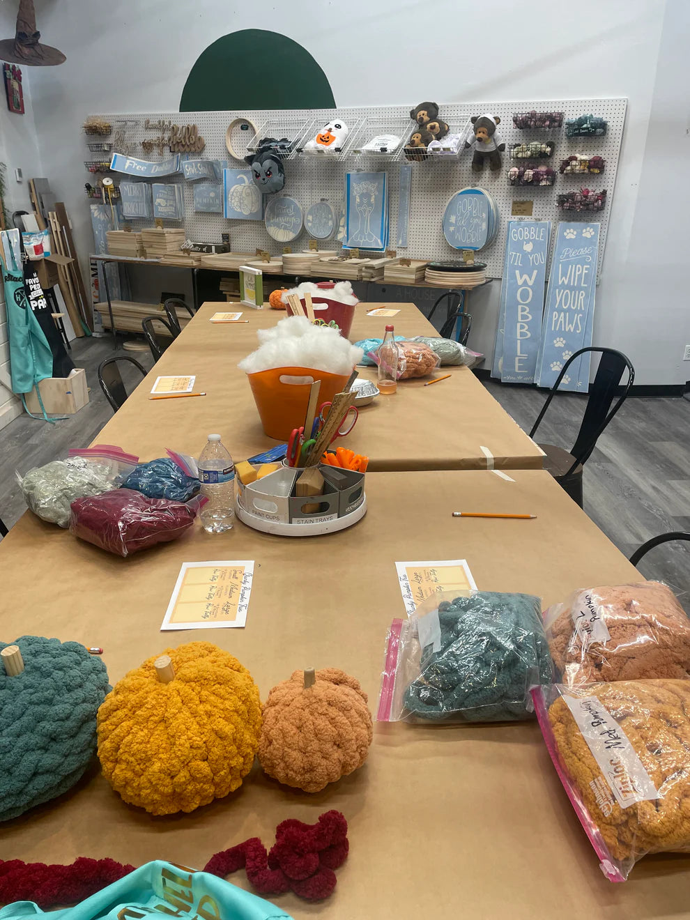Hand Knit Chunky Pumpkins Workshop