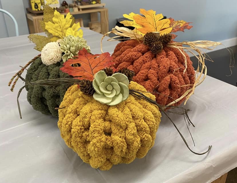 Hand Knit Chunky Pumpkins Workshop