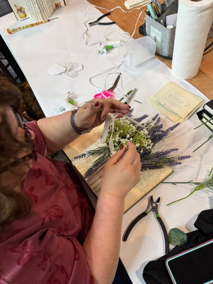 Floral Book Vase Workshop