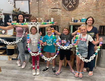 Giant Friendship Bracelets - KID FRIENDLY