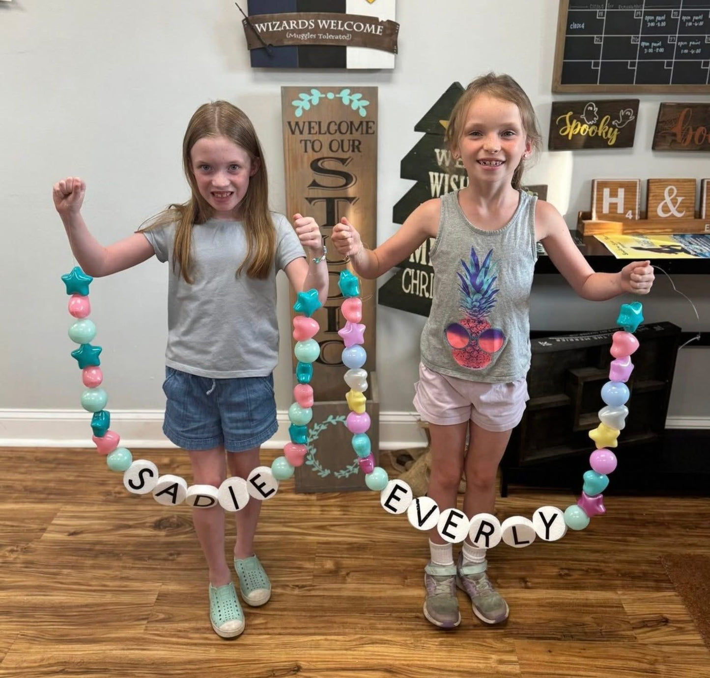 Giant Friendship Bracelets - KID FRIENDLY