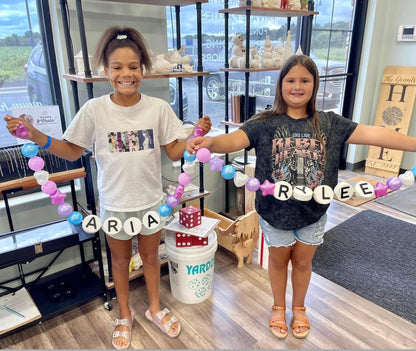 Giant Friendship Bracelets - KID FRIENDLY