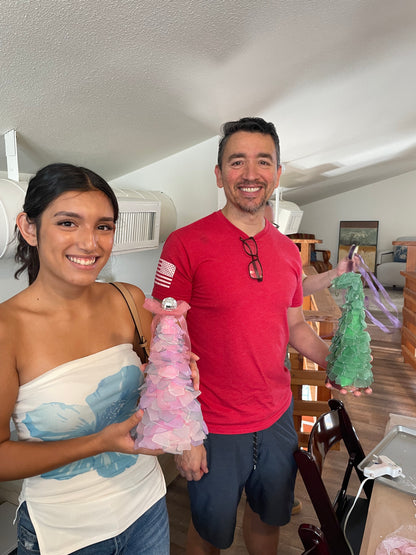 11/14/2026 Grinch and other Sea Glass Tree Workshop at Saltwater Gifts & Books in Pleasanton