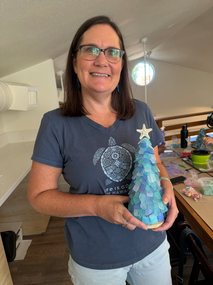 11/14/2026 Grinch and other Sea Glass Tree Workshop at Saltwater Gifts & Books in Pleasanton
