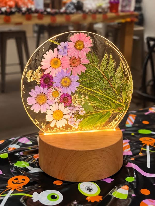 12/6/2026 Resin Table Lamp Workshop at Saltwater Gifts & Books in Pleasanton
