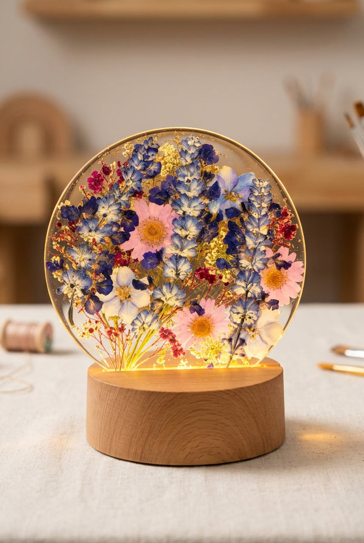 12/6/2026 Resin Table Lamp Workshop at Saltwater Gifts & Books in Pleasanton