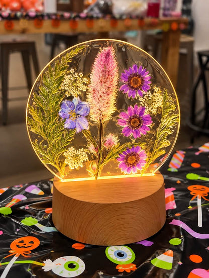 12/6/2026 Resin Table Lamp Workshop at Saltwater Gifts & Books in Pleasanton