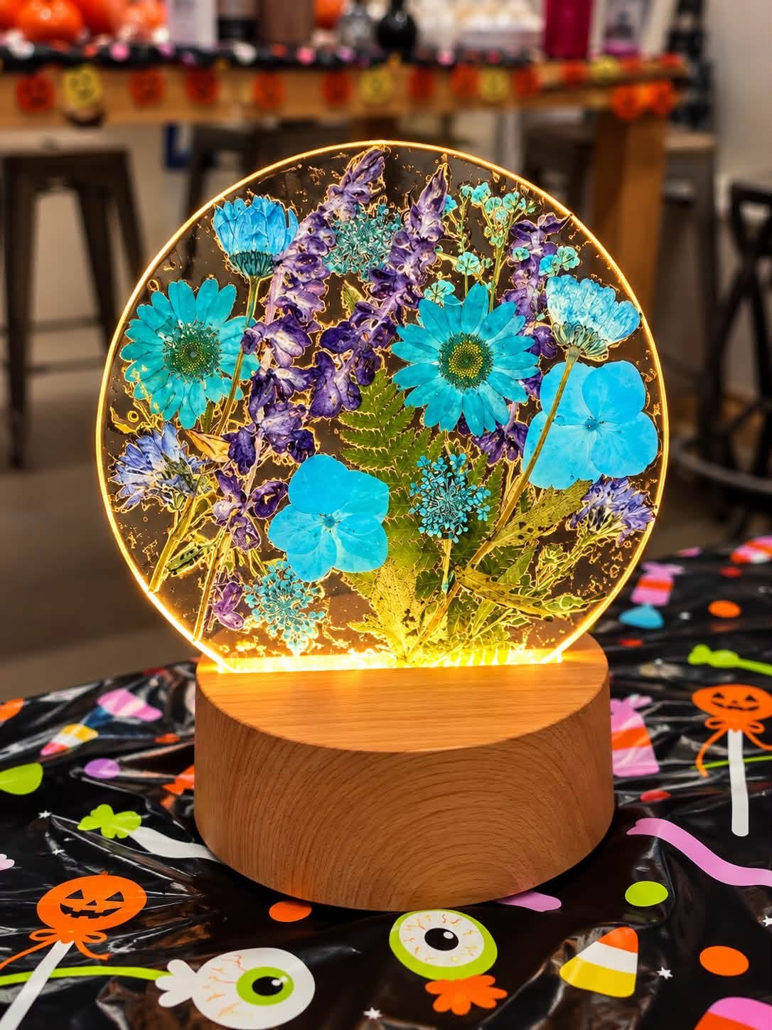 12/6/2026 Resin Table Lamp Workshop at Saltwater Gifts & Books in Pleasanton