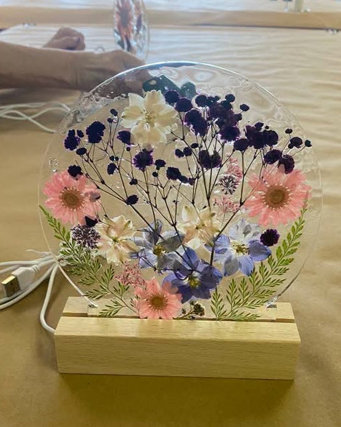 12/6/2026 Resin Table Lamp Workshop at Saltwater Gifts & Books in Pleasanton
