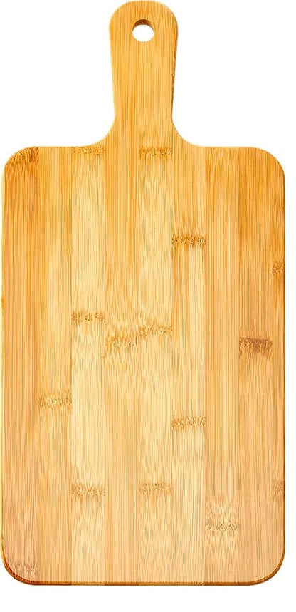 Bamboo cutting board.