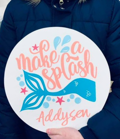Round Signs Workshop - KID FRIENDLY