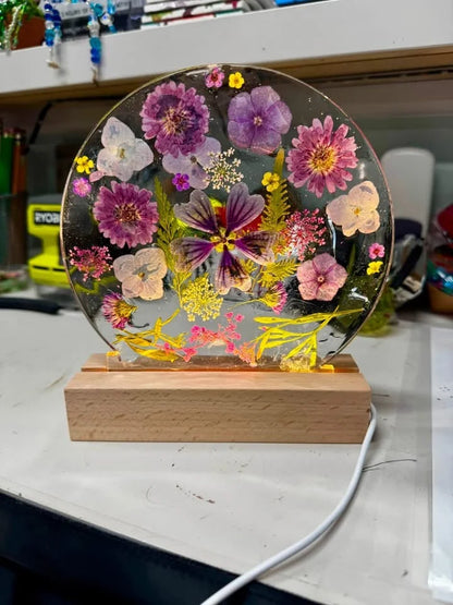 12/6/2026 Resin Table Lamp Workshop at Saltwater Gifts & Books in Pleasanton