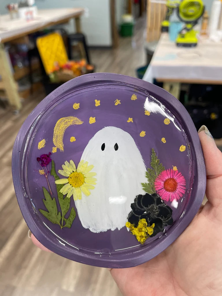 10/11/2026 Pressed Flower Ghost Art in Castro Valley