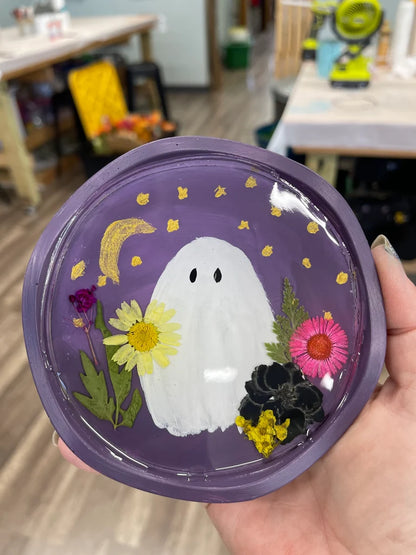 10/11/2026 Pressed Flower Ghost Art in Castro Valley