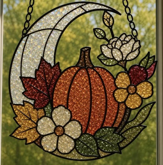 09/19/2026 Halloween Faux Stained Glass Workshop at Saltwater Gifts & Books in Pleasanton